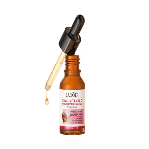 Sadoer Snail Vitamin C Moisturizing Essence arc esszencia 15ml