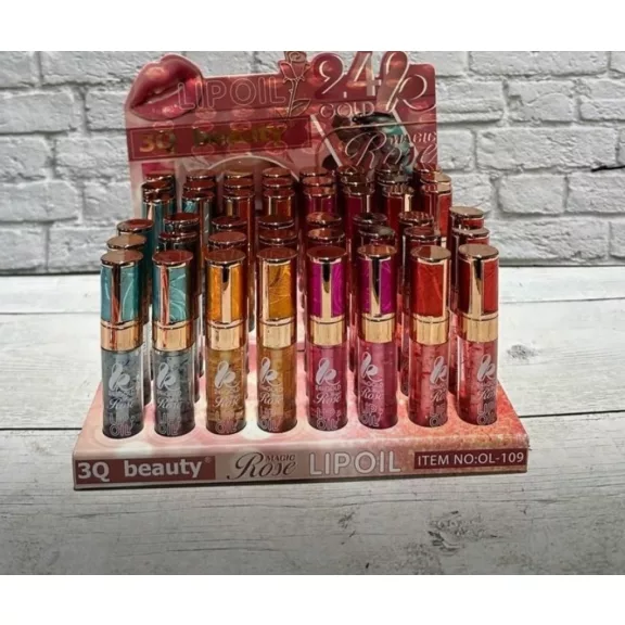 Lip Oil 24K Gold Magic Rose - Blue