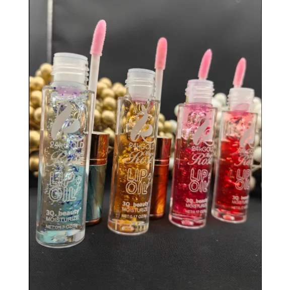 Lip Oil 24K Gold Magic Rose - Gold