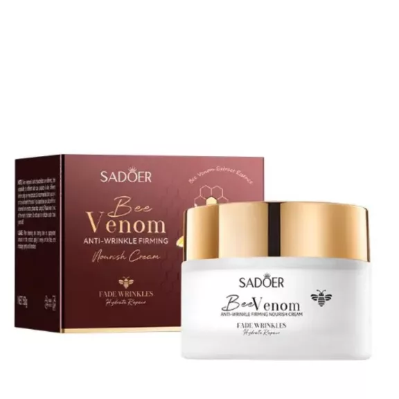 SADOER-BeeVenom Ránctalanító feszesítő tápláló krém 50 ml SADOER-BeeVenom Ránctalanító feszesítő tápláló krém 50 ml