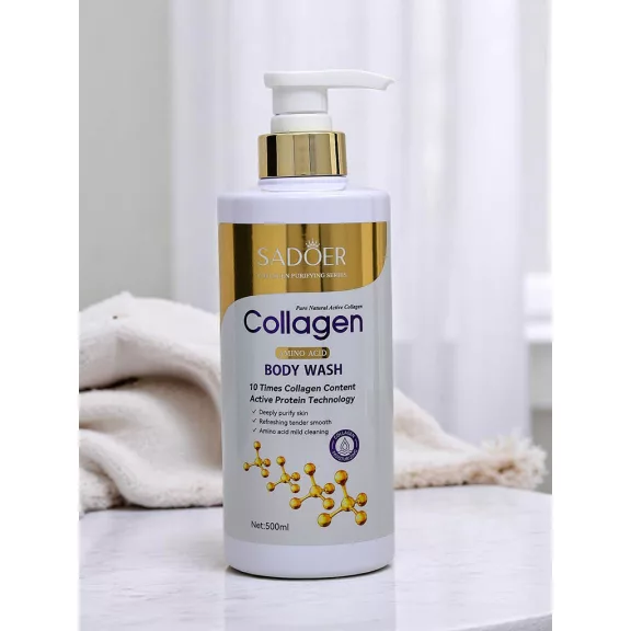 Sadoer tusfürdő kollagénnel, 500ml Sadoer tusfürdő kollagénnel, 500ml