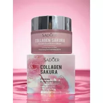   Sadoer Collagen Sakura intenzív hidratáló és tápláló arckrém, 50 g