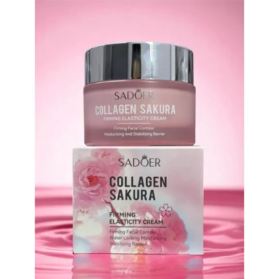 Sadoer Collagen Sakura intenzív hidratáló és tápláló arckrém, 50 g Sadoer Collagen Sakura intenzív hidratáló és tápláló arckrém, 50 g
