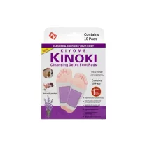   Kiyome Kinoki levendulás lábtapasz - relaxáló éjszakai tapasz (10 db)