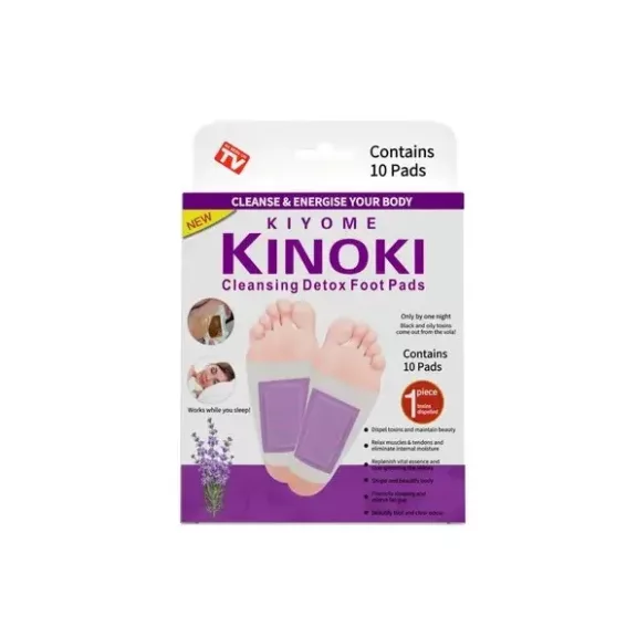 Kiyome Kinoki levendulás lábtapasz - relaxáló éjszakai tapasz (10 db) Kiyome Kinoki levendulás lábtapasz - relaxáló éjszakai tapasz (10 db)