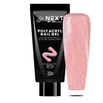 Next By Zellia Poly Gél / Acrylgel Zp-15 - Golden Glitter