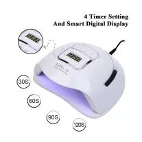   Nagy teljesítményű, 228W Max UV LED-es körömlámpa - Sun X Max - 48 LED - Fehér