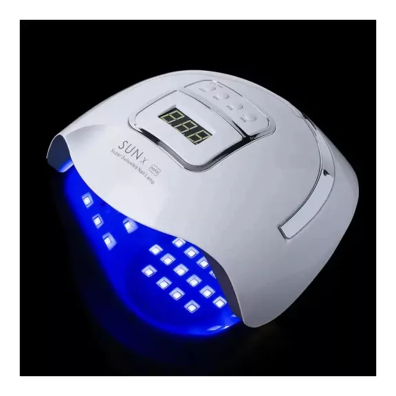 Nagy teljesítményű, 228W Max UV LED-es körömlámpa - Sun X Max - 48 LED - Fehér