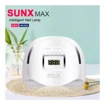   Nagy teljesítményű, 228W Max UV LED-es körömlámpa - Sun X Max - 48 LED - Fehér