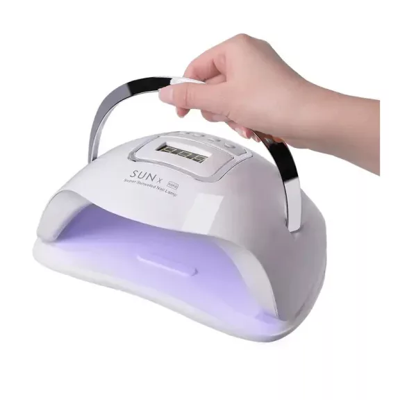 Nagy teljesítményű, 228W Max UV LED-es körömlámpa - Sun X Max - 48 LED - Fehér
