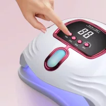   Nagy Teljesítményű, 268 W-Os Gél Uv Led-Es Körömlámpa - 57 Led-Del - Sun S5 - Pink