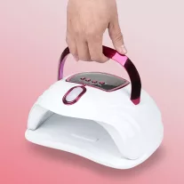   Nagy Teljesítményű, 268 W-Os Gél Uv Led-Es Körömlámpa - 57 Led-Del - Sun S5 - Pink
