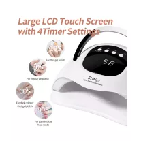   Professzionális Uv Köröm Lámpa - 288W - 63 Led Sun C1 - Fehér