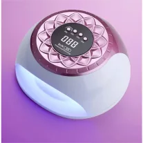   Nagy Teljesítményű, 268 W-Os Gél Uv Led-Es Körömlámpa - 57 Led-Del - Sun S9 - Pink
