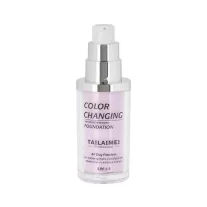   Alkalmazható alapozó, vízálló, TLM, színváltó, SPF15, rózsaszín, 40 ml