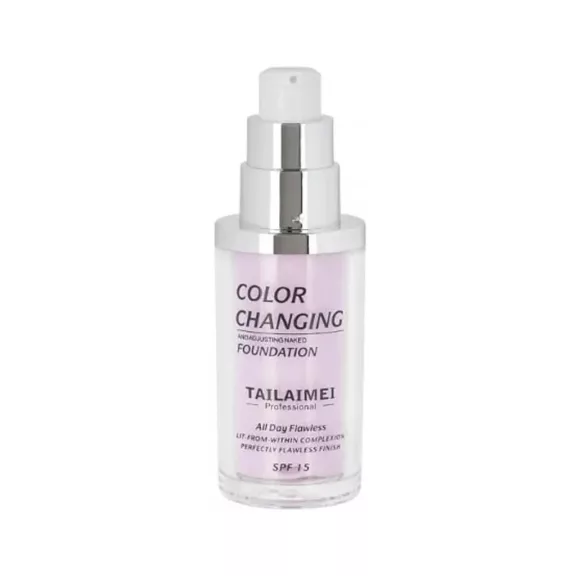 Alkalmazható alapozó, vízálló, TLM, színváltó, SPF15, rózsaszín, 40 ml Alkalmazható alapozó, vízálló, TLM, színváltó, SPF15, rózsaszín, 40 ml