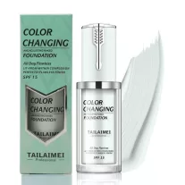   Alapozó, minden bőrtípusra, TLM, színváltó, zöld, 40 ml
