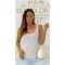Comfortable Basic Top - Light Grey
