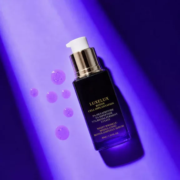 LUXELUX Éjszakai ránctalanító botox ampulla szérum 40 ml LUXELUX Éjszakai ránctalanító botox ampulla szérum 40 ml