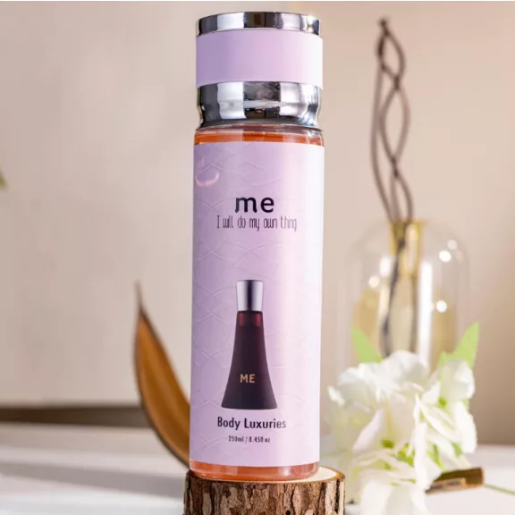 Body Luxuries, Me I will do my own thing 250 ml-es testpermet Body Luxuries, Me I will do my own thing 250 ml-es testpermet