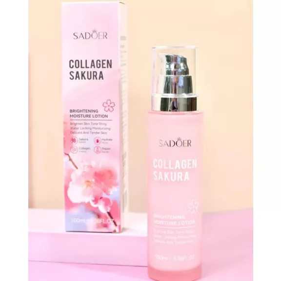 Sadoer Collagen Sakura 7 darabos bőrfeszesítő és hidratáló szett Sadoer Collagen Sakura 7 darabos bőrfeszesítő és hidratáló szett