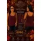 Lurex fiber knitted women's top - Sparkly sleeveless top - Burgundy