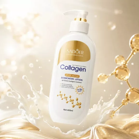 SADOER Kollagénes Öregedésgátló Naptej SPF 50+ 400 ml SADOER Kollagénes Öregedésgátló Naptej SPF 50+ 400 ml